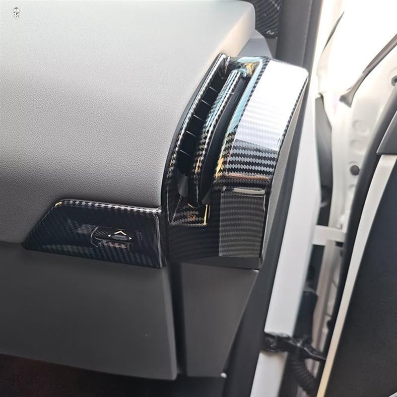For BMW X3 G45 2025 Carbon Fiber Car Side Air Condition Vent Outlet Frame Cover Trim Decoration Accessories