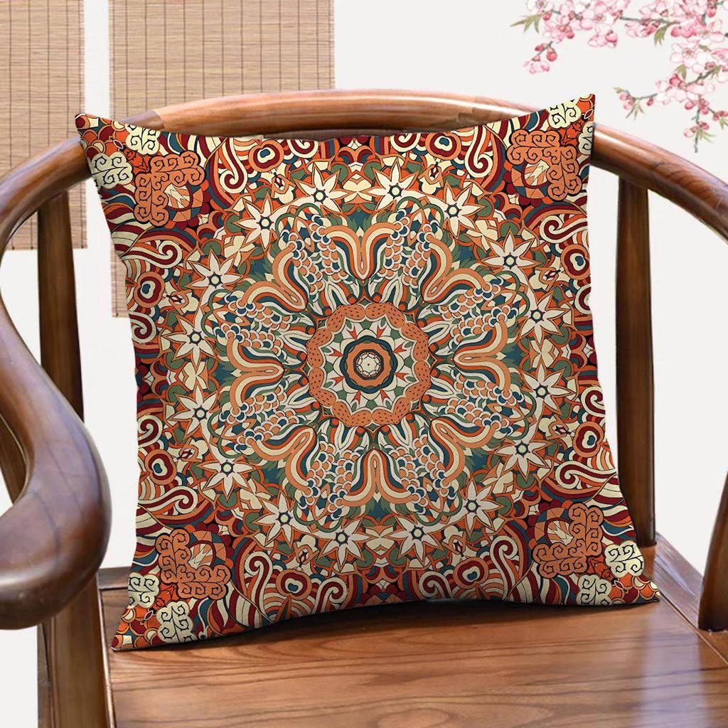 Vikama Bohemian Ethnic Style Pillow Set Cushion Set Living Room Bedroom Sofa Comfortable Home Decoration