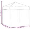 Foldable Party Tent White 2x2 M