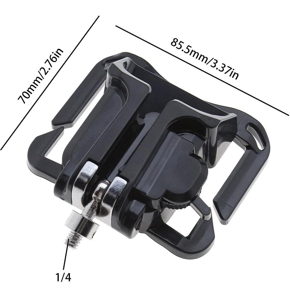Fast Loading Holster Hanger Quick Strap Waist Belt Buckle Button Mount Clip Camera Video Bags For Sony/Canon/Nikon DSLR Camera