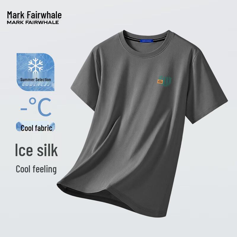 MARK FAIRWHALE Men s Ice Feel Short Sleeve T-Shirt XL
