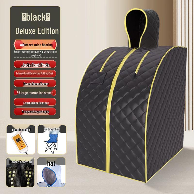 Portable Infrared Sauna Box for One Person - Home Use