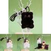 Siamesische Katze Plüsch Schlüsselanhänger Mit Weicher Polyesterfaser Für Taschen Dekoration Geschenk Für Katzenliebhaber