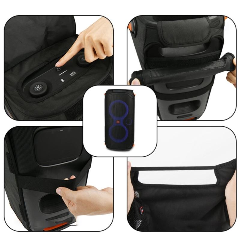 Speakers Carry Bag Protective Dust Cover for 110, Meshes Front For Unhindered Sound