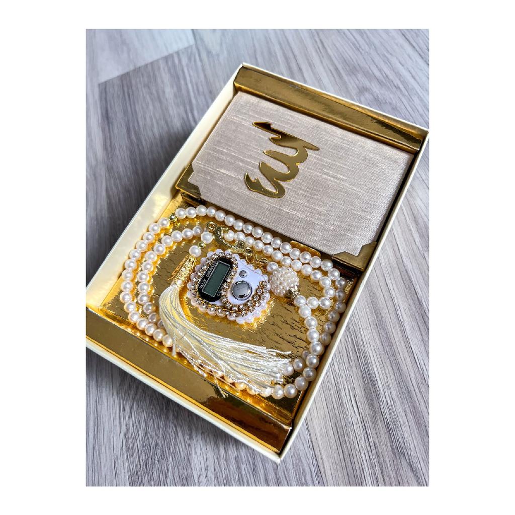 Unser Yasin-Juzu-Gebetsperlen- und Stein-Zikrmatik-Set als Geschenk-Mitgift