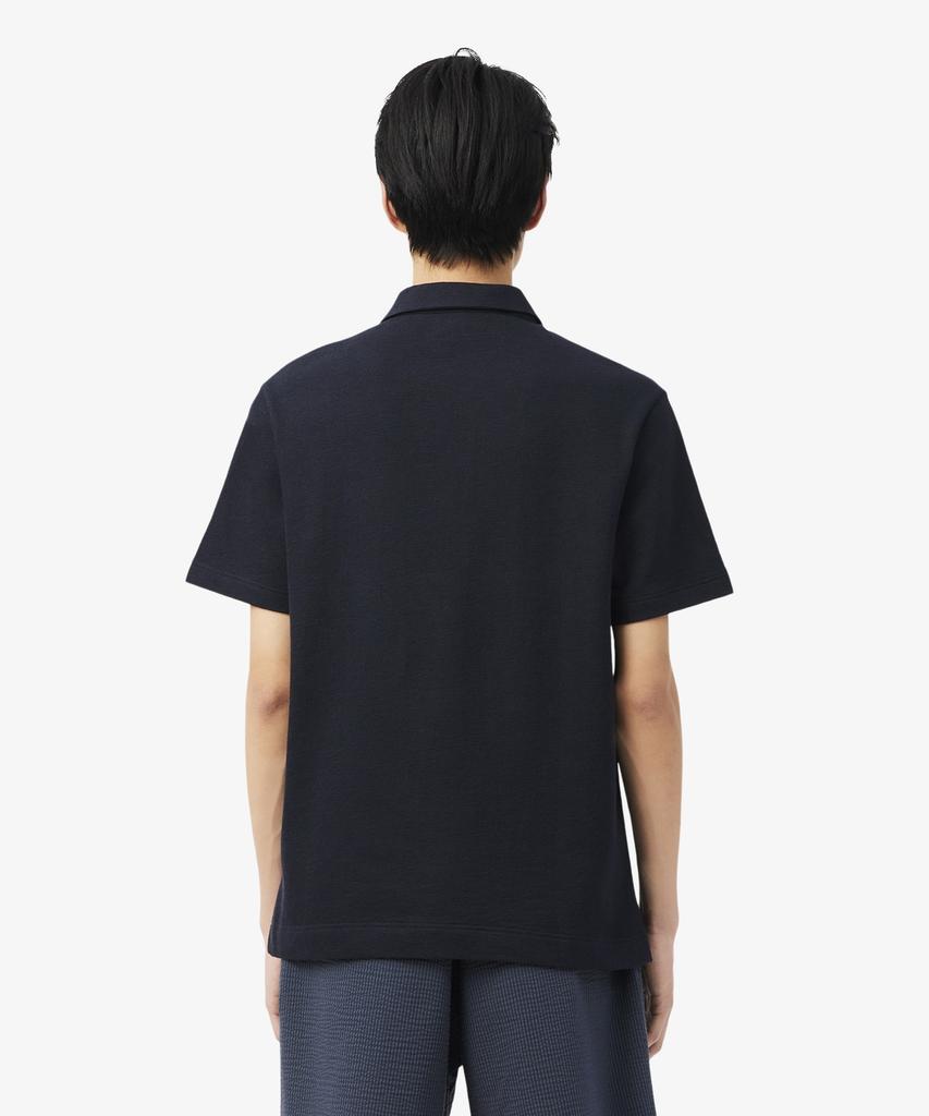 LACOSTE Men'S Crepe Short Sleeve Polo Shirt Dh1969-56G 350
