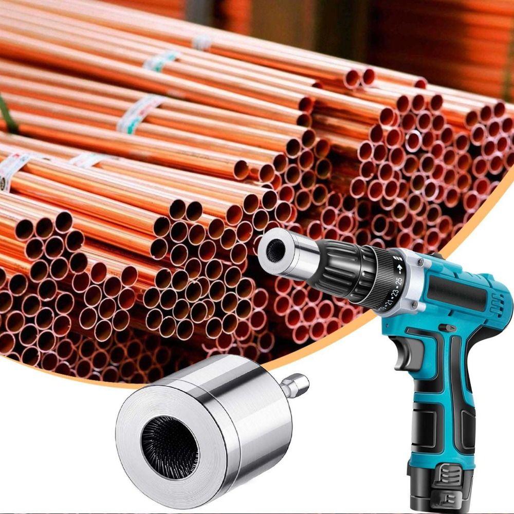 Polishing Electric Drill Pipe Cleaner 5/22mm Pipe Rust Remover Cleaner Industrial Purposes