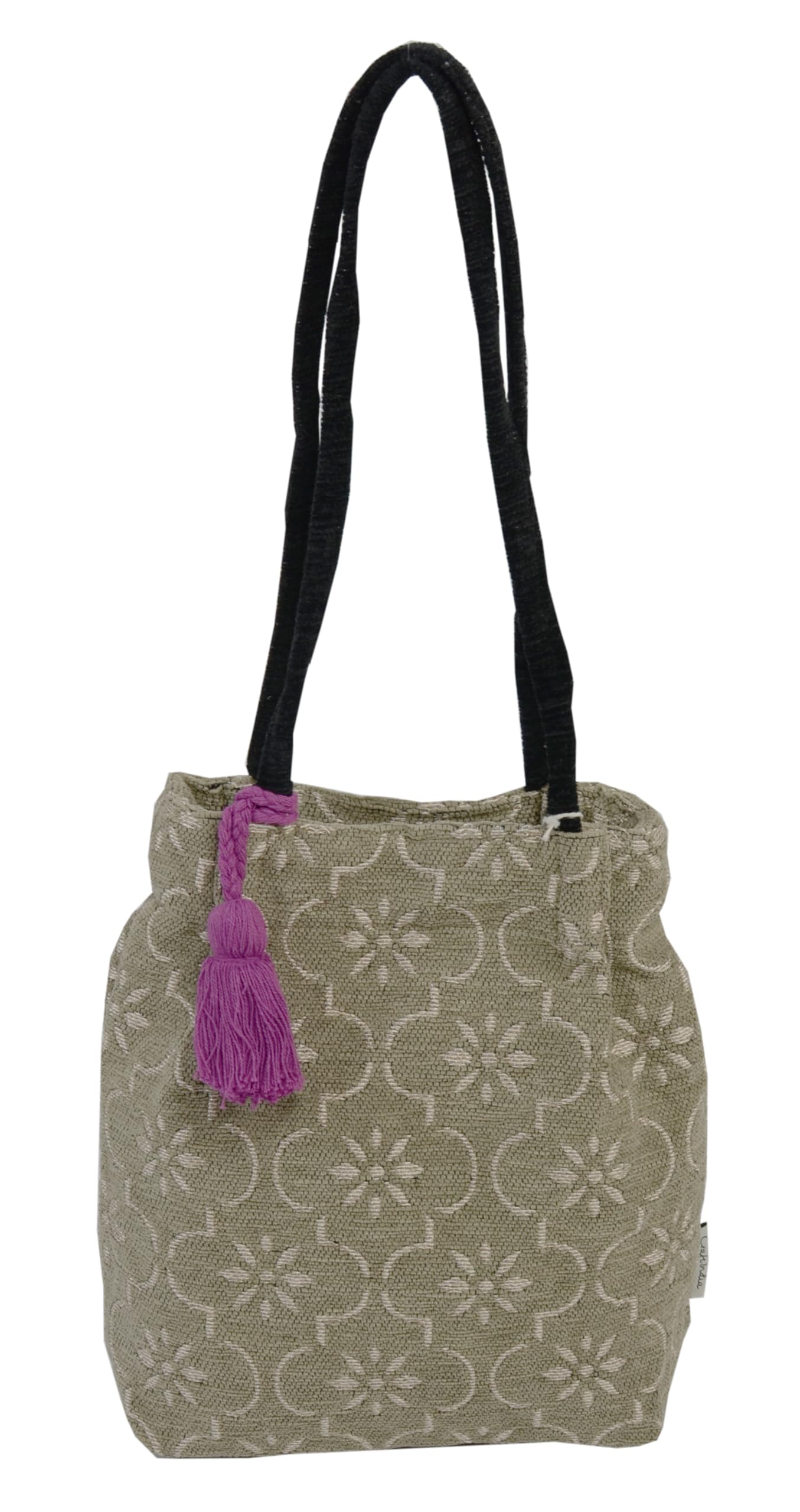 Friends Hill Roxy Shoulder Bag, Light Gray, YW-237-111