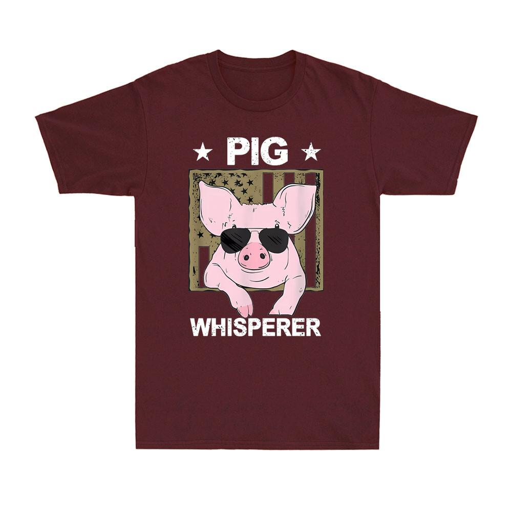 Pig Whisperer Pig Design Great Gift Idea Novelty Pig Graphic Unisexs TShirt