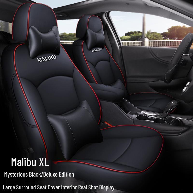 LS Custom Leather Seat Cover for Chevrolet Malibu XL - All-Season Full Cushion