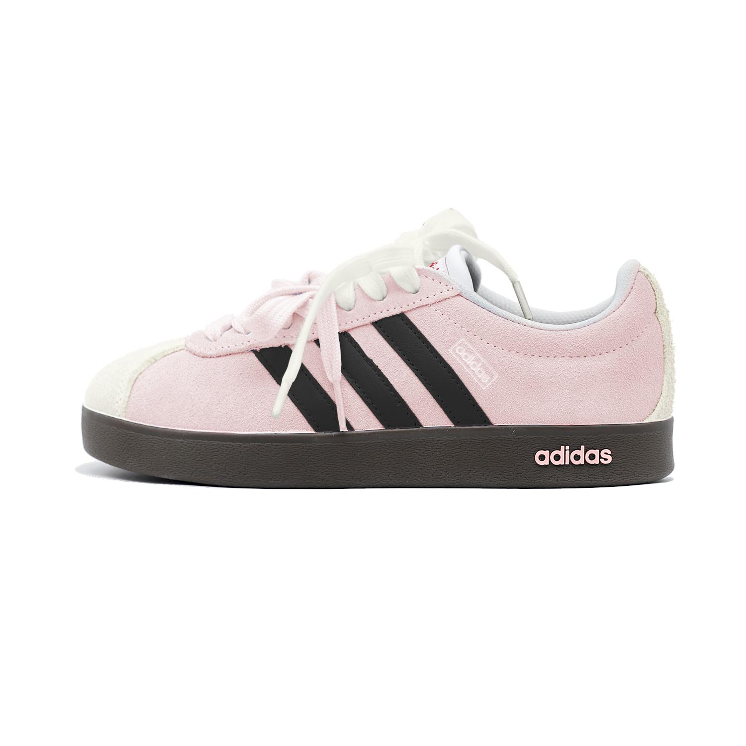 

Adidas VL COURT 2.0 Низькі Скейтбордичні Кросівки Унісекс Рожеві Білі HQ1802(Команда140-) 36⅔