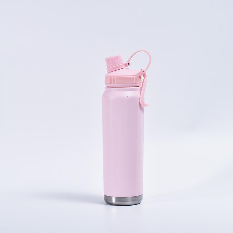 Premium Stainless Steel Vacuum Mug Outdoor Sports Water Bottle Portable Camping Kettle for Hiking Mountaineering