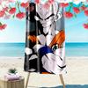 Dragon Ball Print Beach Towel, Large Soft Quick Dry Towel for Beach Camping Swimming