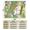 Cute Hamtaro  Plush Blankets Child  Flannel Throw Blanket For Living Room Warm Soft ized Quality Bedspread Gift