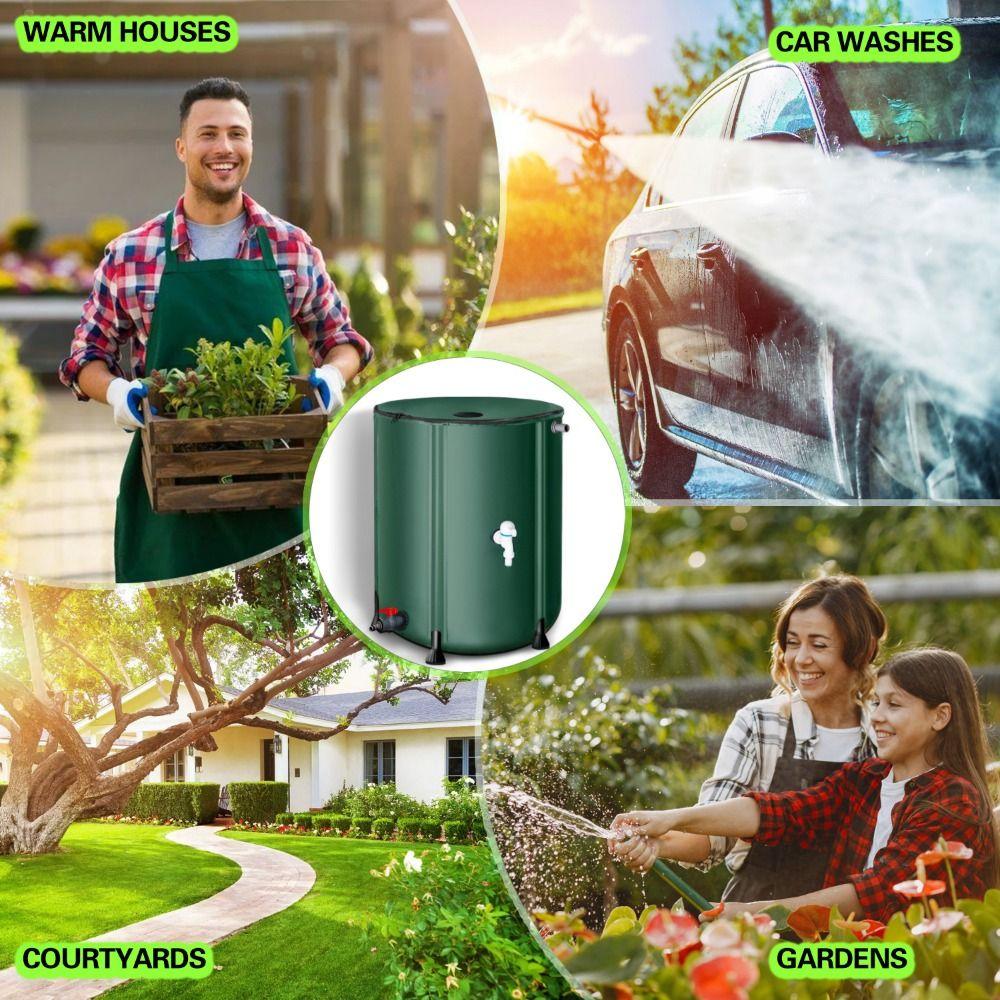 Waterproof Garden Water Storage Tank 50-500L Water Storage Container  Outdoor Supplies
