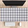 Grid Flower Game Mousepad Game Mat Durable Rubber for Games Mouse Pad Office Friendly Design HD Printing Xmm XXL Desk Mats