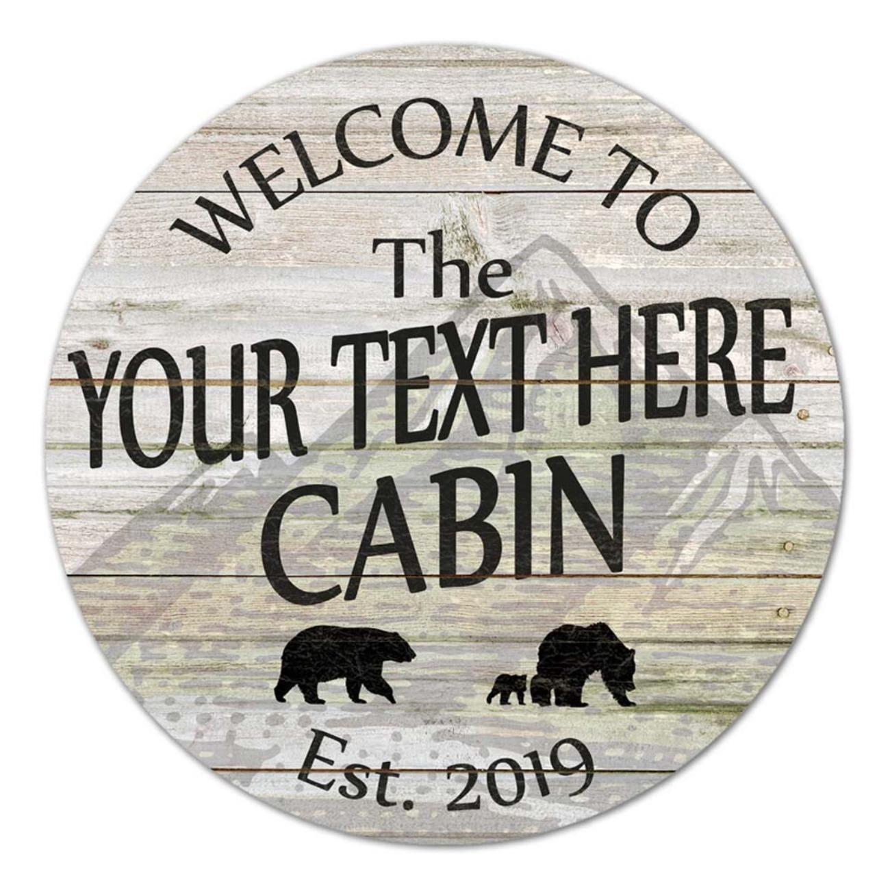 Personalized Rustic Metal Sign Barn Decor Farmhouse Wall Art Vintage Tin Plate белый