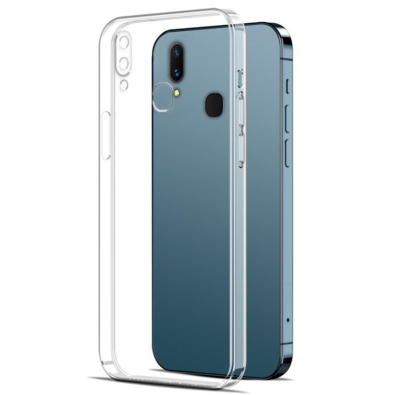 Applicable to vivox11 mobile phone case a protective case, rear fingerprint transparent silicone soft case ud screen mobile phone case