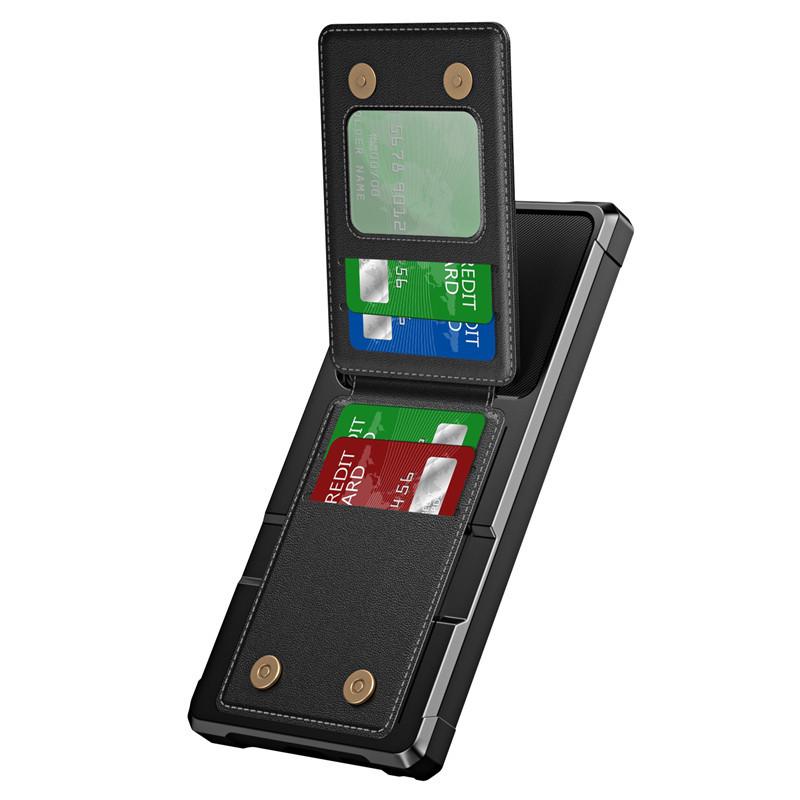 Schokbestendige Flip Portemonnee Case voor Samsung S26 Ultra/S24 Plus