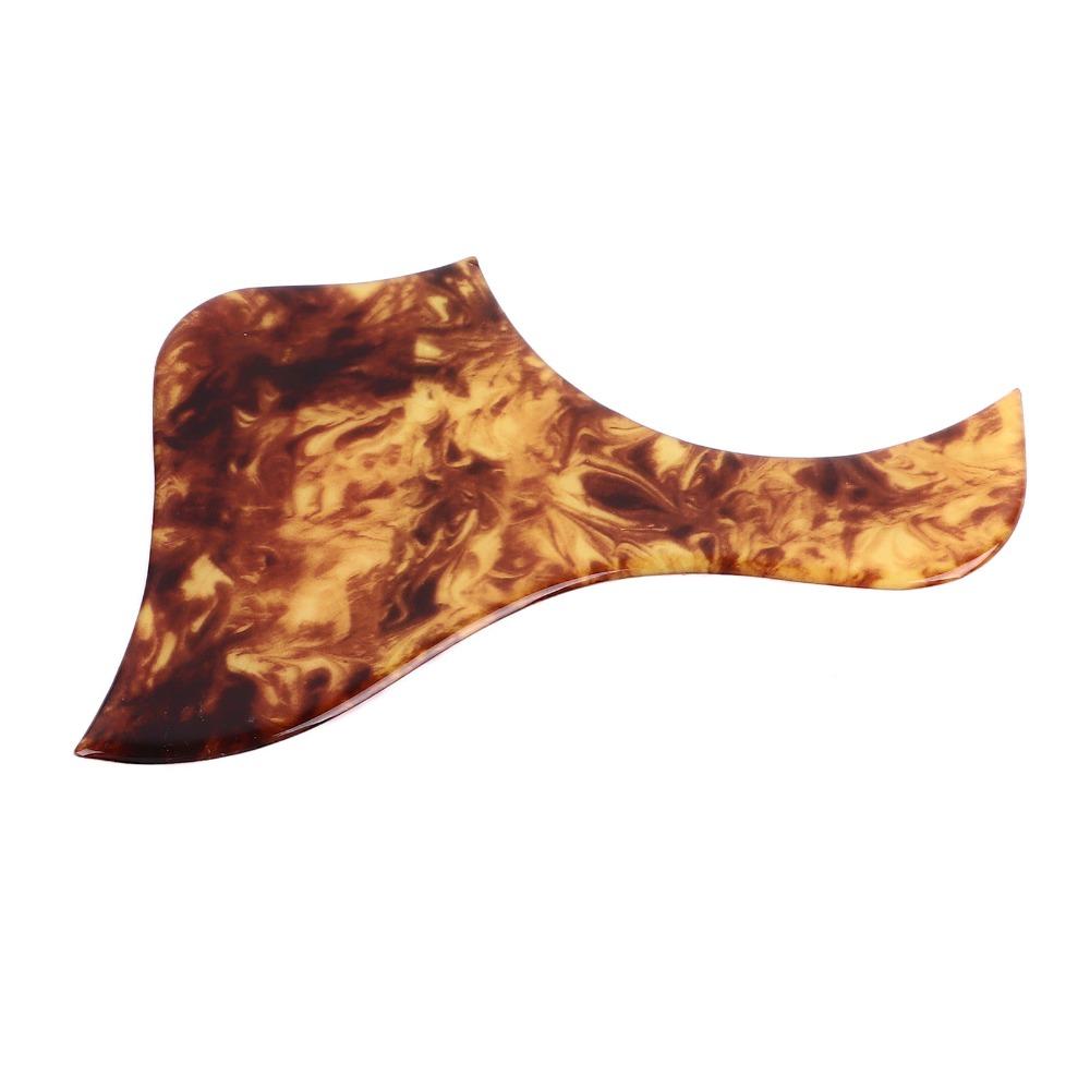 Thickened Guitar Pickguard Clear Amber Scratch Plate Acoustic Guitar Pickguard  Acoustic Guitar