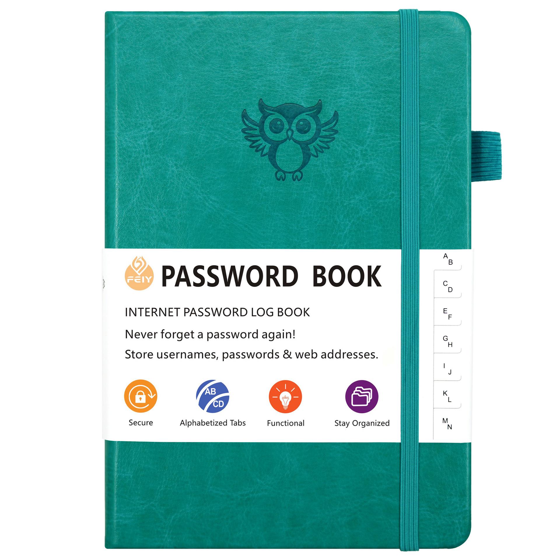 Owl Strap Password Book: High Appearance Address Book 32K зелёный