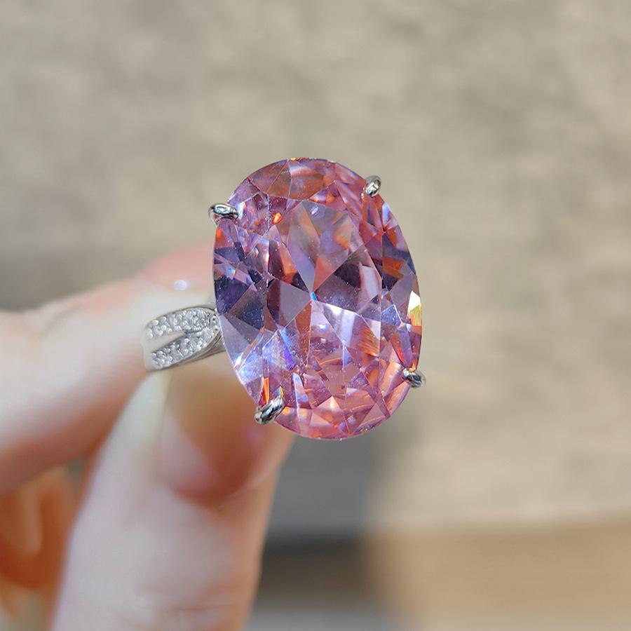 

Aquamarine Topaz Pendant Pigeon Egg Treasure Earrings Violet Ring Argyle Pink Diamond Suit Women