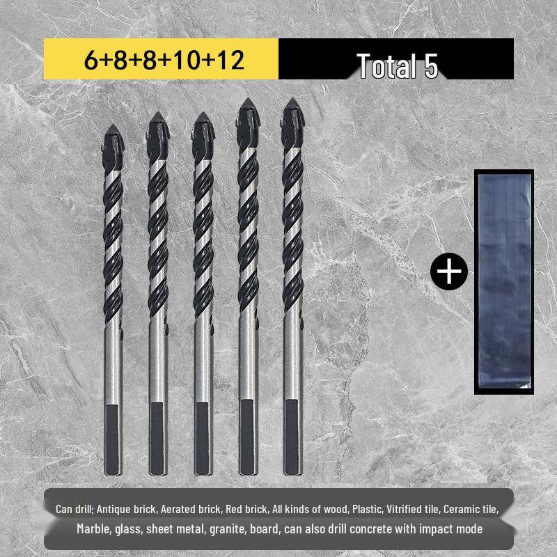Multi-Purpose Tile Drill Bit for Concrete, Glass, Ceramic, Iron & Cement