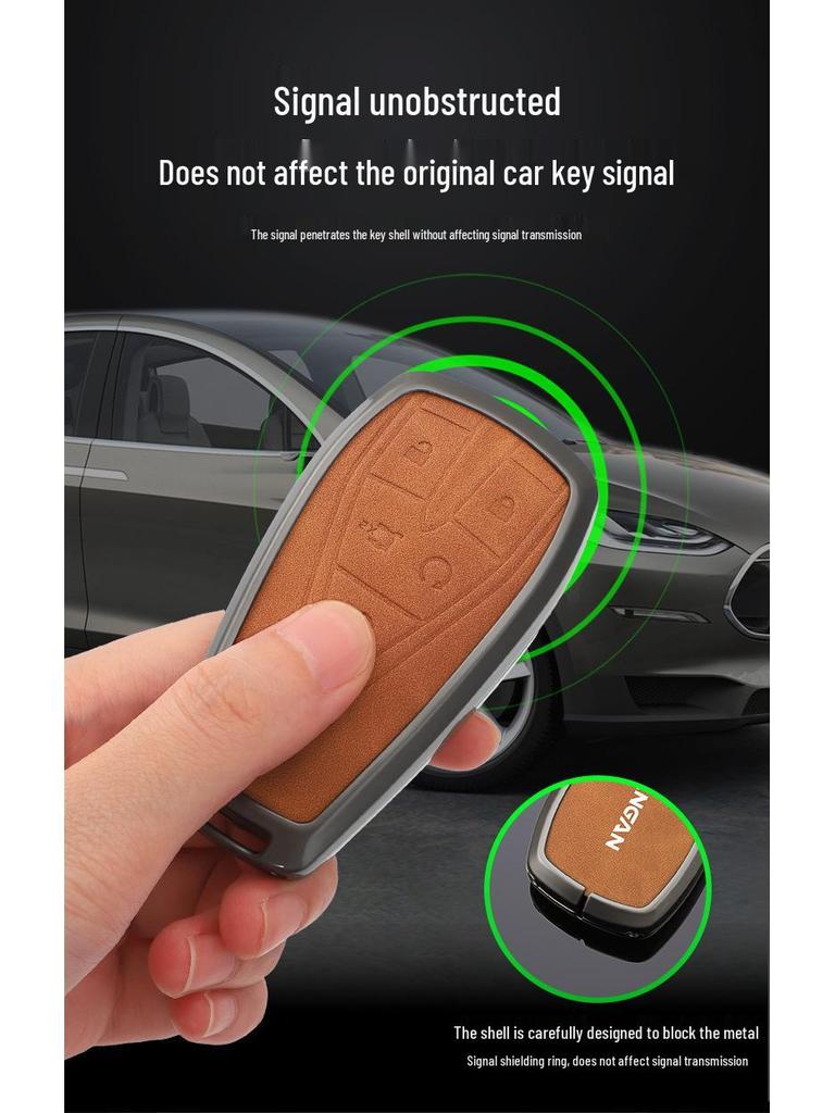 Compatible Key Cover for Changan CS75, Yidong CS55 Plus, Yida UIV, and CS35 Models