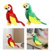 Adorable Parrot Plush Toy Accompany Ornament home Decors Realistic Stuffed Animals Macaw