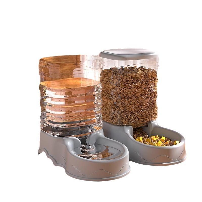 Automatic Feeder, Cat Food, Pet Dog, Water Dispenser, Water Flow, No Need To Plug In Electric Kettle