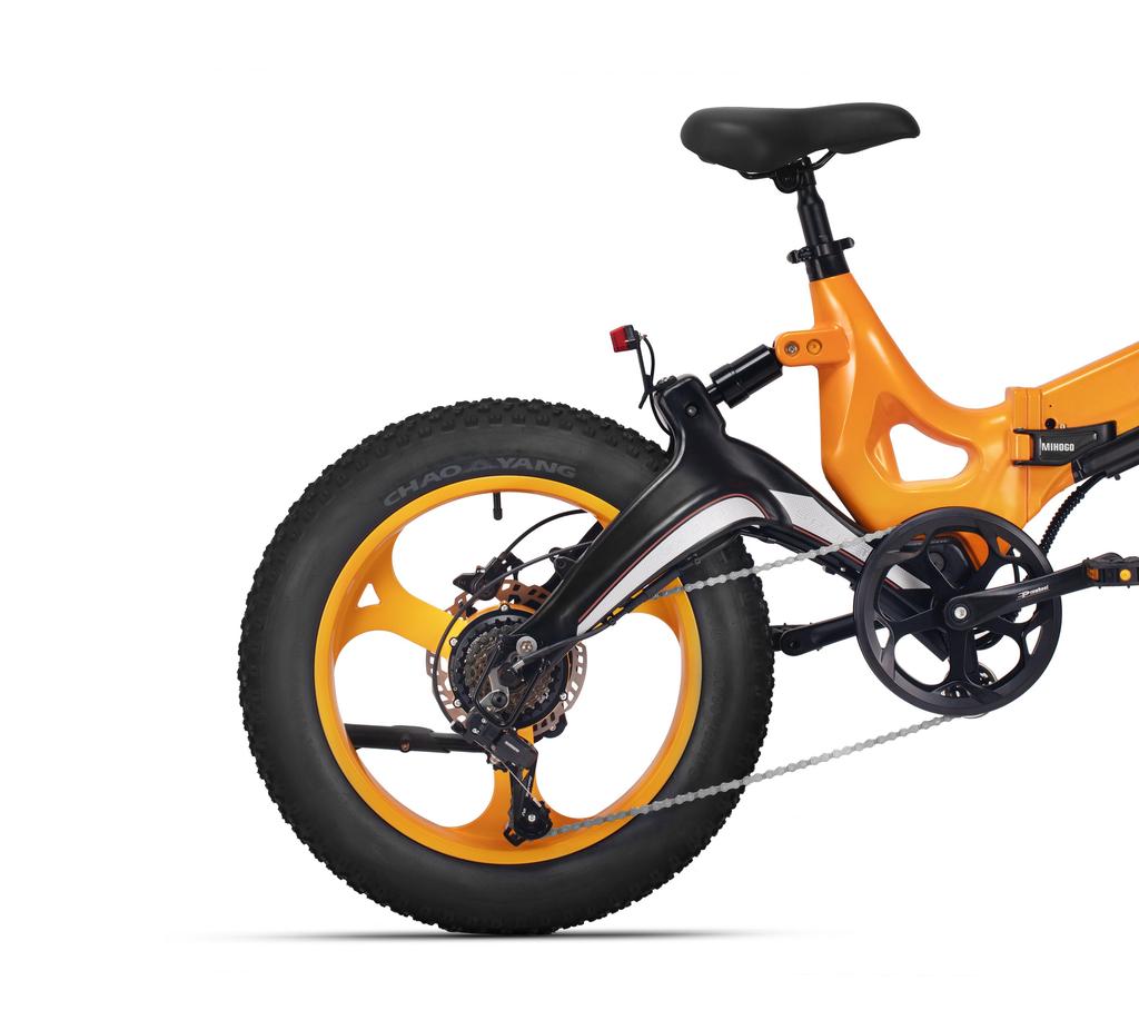 Bicicletă Electrică pentru Adulți MIHOGO NX Motor 750W cu Zgomot Redus Baterie 48V12.8Ah Suspensie Completă pentru O Plimbare Lină pe Toate Terenurile