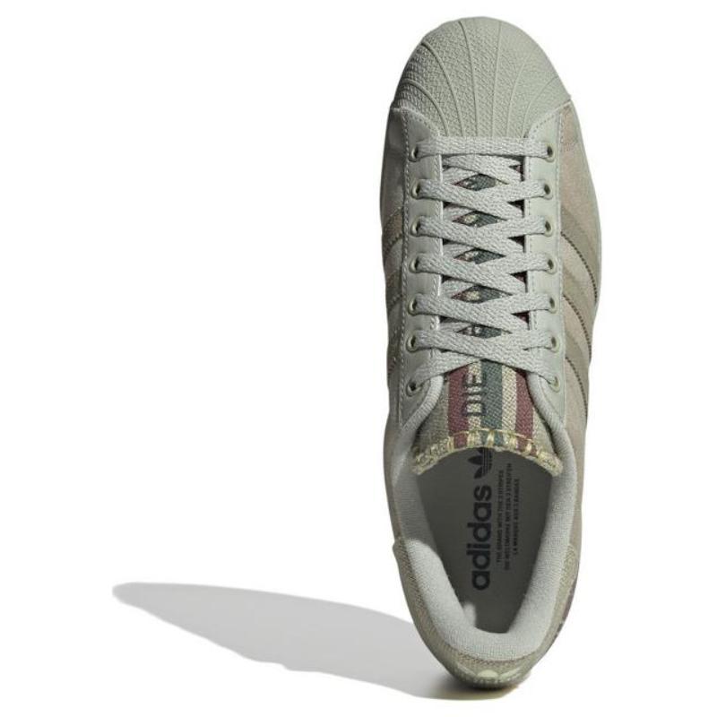 Adidas Oryginalne Sneakersy Superstar Zielono-Brązowe IE2941