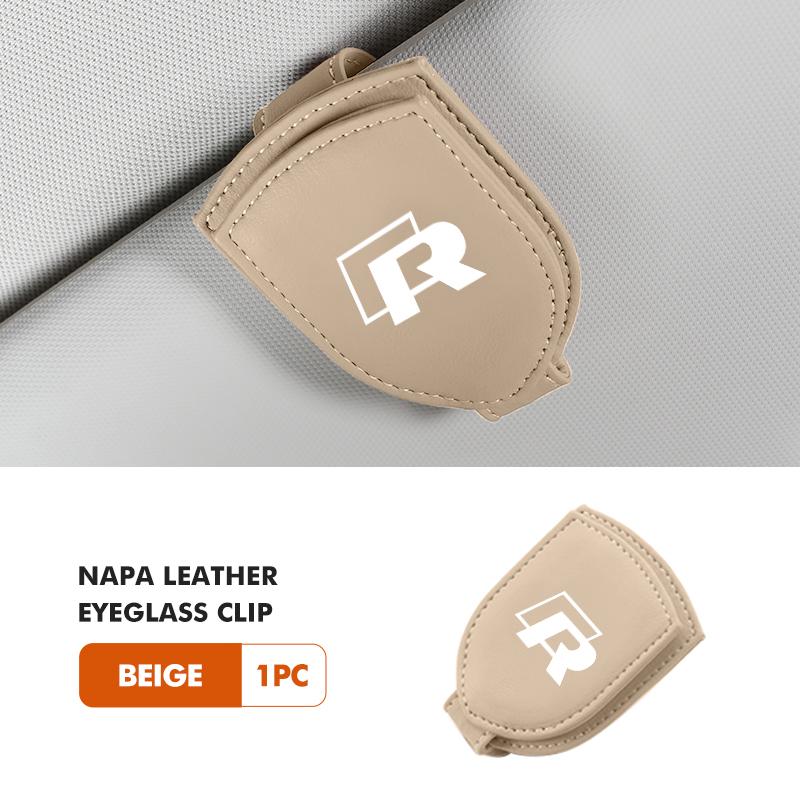 Car Sun Visor Glasses Universal Holder Clip Auto Accessories For Volkswagen VW Golf Polo 4 5 6 Passat B5 B6 B7 CC Jetta Tiguan BHN1