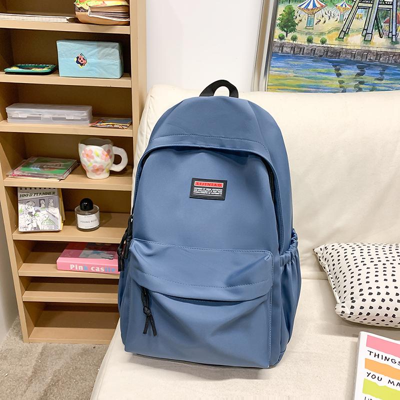 Mochila Escolar para Estudiantes de Gran Capacidad Mochila para Exteriores de Nailon Ligera Mochila de Viaje