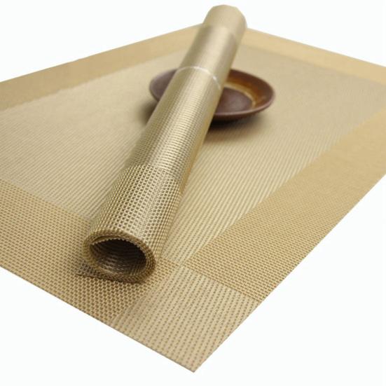 4Pcs/Set Anti-slip Thermal Insulation Placemat Pad Dining Table Mat Accessory