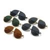 New high-end metal toad sunglasses personalized fashion Internet celebrity driving UV protection sunglasses