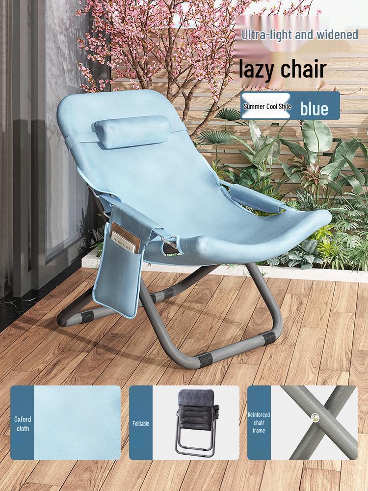 Portable Adjustable Three-Speed Reclining Chair for Home & Balcony