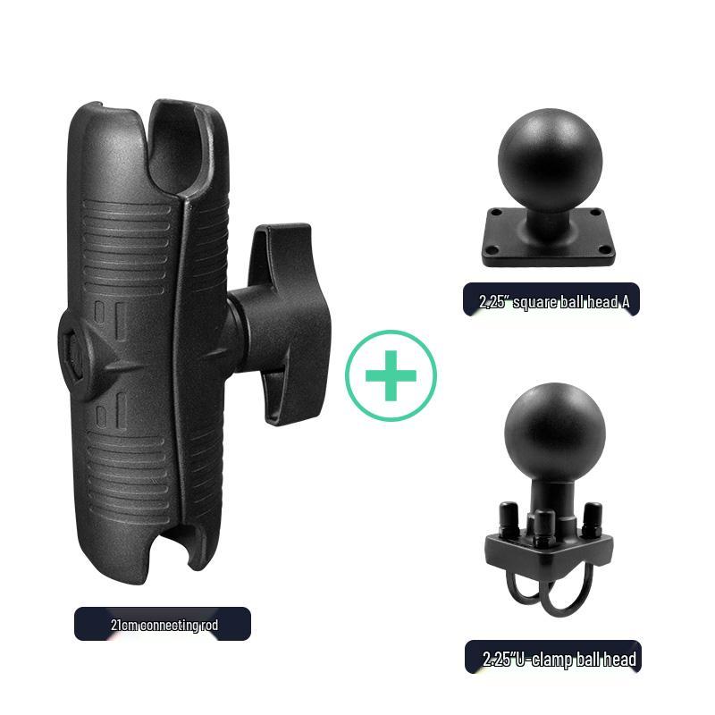 Forklift Dock: Heavy Duty VESA 2.25" Data Terminal Mount with 1233mm Round Tube Clamp
