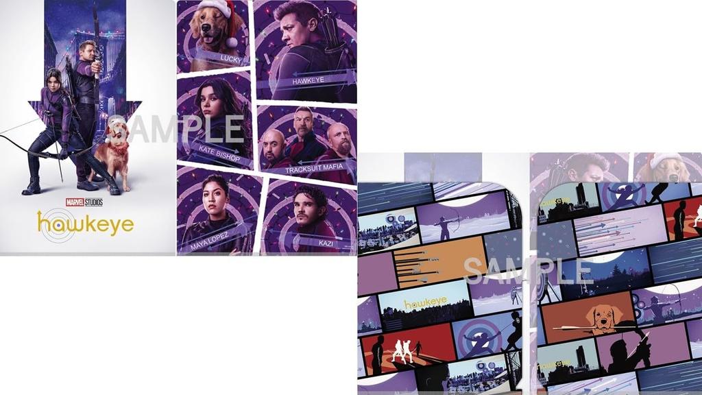 Hawkeye 4K UHD Edition Steelbook Includes Acrylic Diorama Stand and Clear File Collector's (Limited Edition) [Blu-ray] Double-Pocket