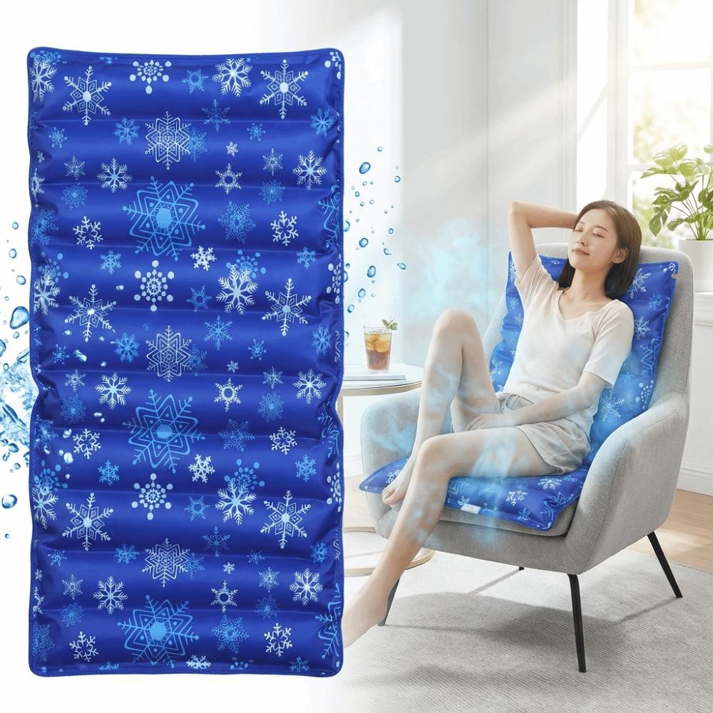 Summer Cool Pet Cooling Gel Mat DIY Design Water Filling Cushion Chair Cooling Pad  Car Home Office