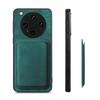 For Oppo Find X8 Ultra 5G Magnetic Case Leather Back Cover with Detachable Card Holder