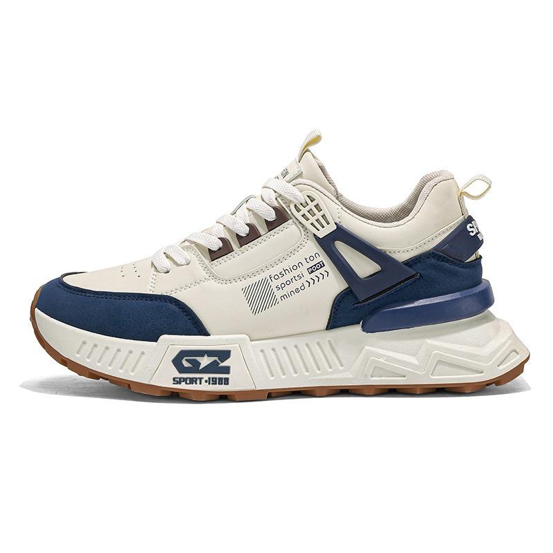 Autumn Youth Running Shoes Thick-soled Sports Shoes Students Wear Non-slip Casual Sneakers