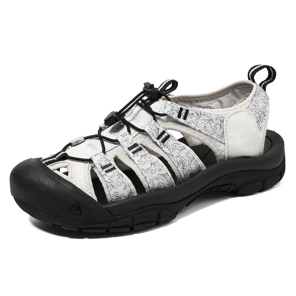 Popular Summer Sandals Men's Thick-soled Bag Head Men's Beach Shoes Retracement Shoes Large Size Outdoor Casual Shoes