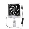 1Pcs Adjustable Angle Aquarium Chiller Fan Fish Tank Fan  for Fish Tank Fishbowl Aquatic Pet Cooling
