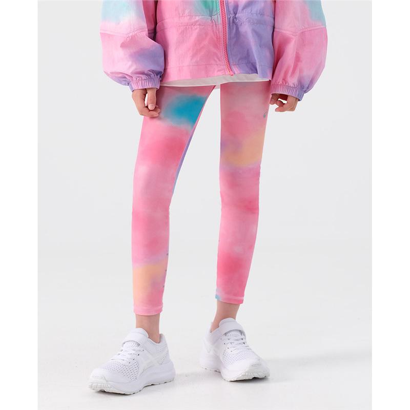 

2024 Spring/Summer Kids Gradient Quick-Dry Yoga Pants High-Elastic Sports Base Layer Children s L (Height 125-140 cm)