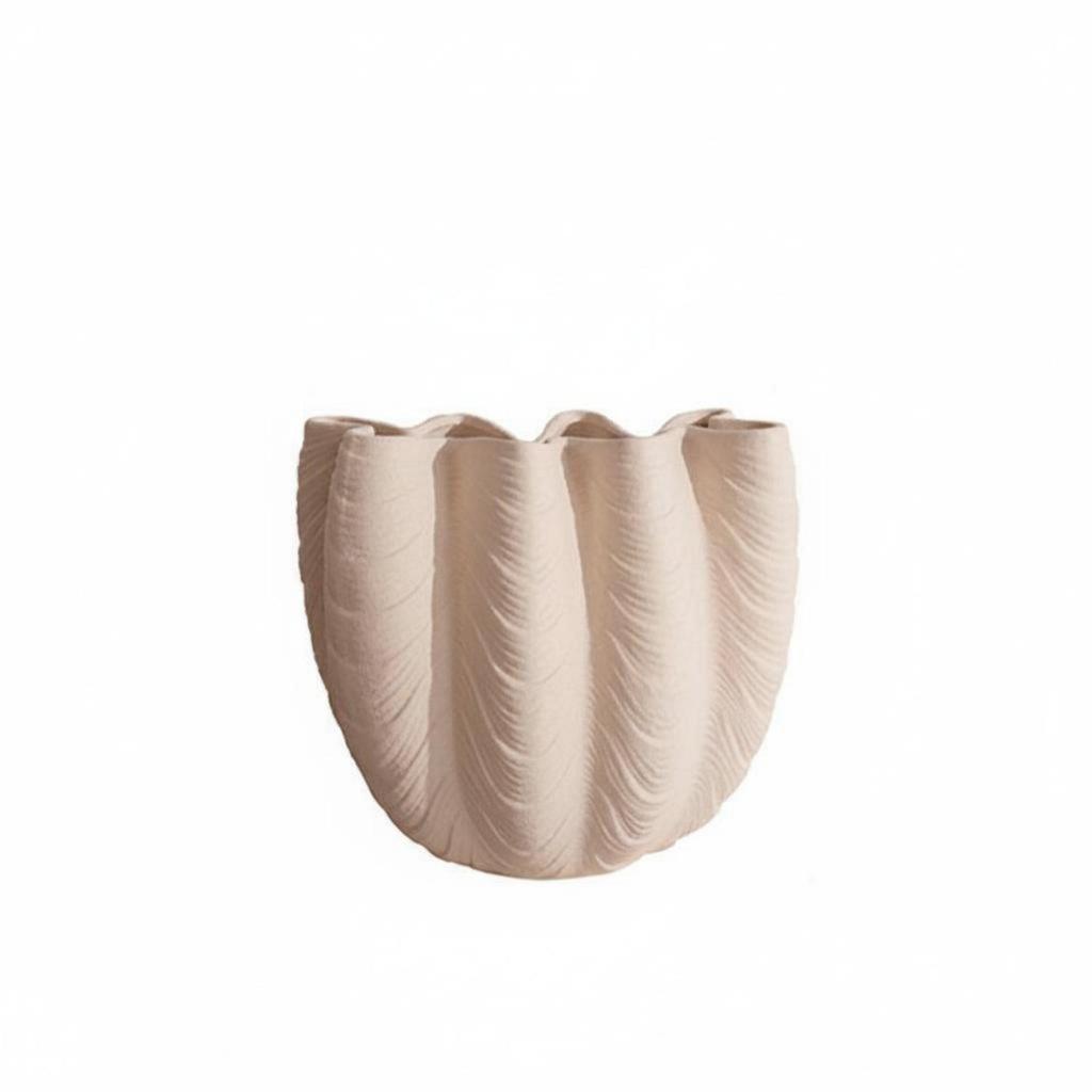 Wave Vase French Retro Design & Living Decor Item Giftable for Showroom