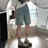 Women's High-Waist Loose Denim Shorts - Summer Thin Style, Plus Size, Slim Straight Wide-Leg Capri Pants
