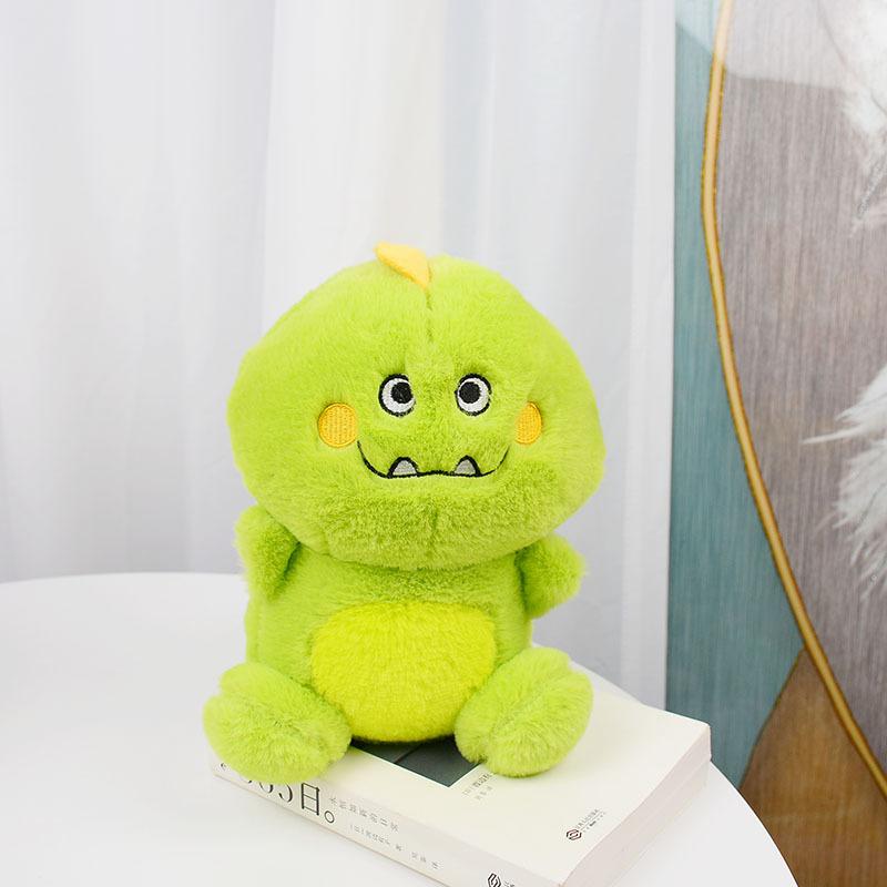 

Новый милый мягкий беззубый дракон мультфильм динозавр плюшевая забавная зеленая подушка подушка реалистичная комфорт кукла украшение подарок на день рождения