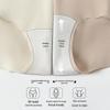 Fenteng Women's 10A Antibacterial Seamless Mid-High Waist Briefs 3-Pack