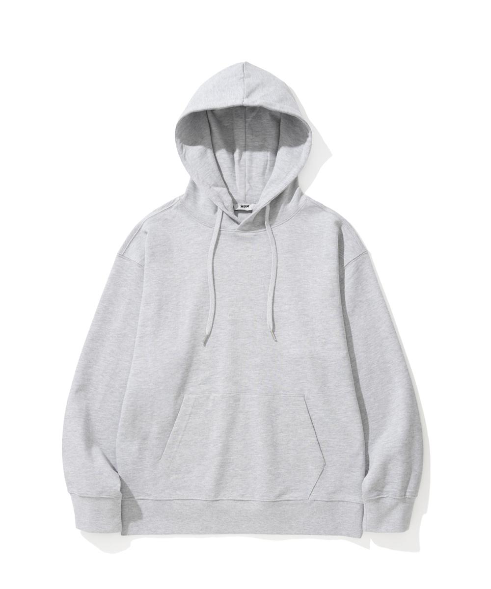 Xox Semi-Overfit Hooded Sweatshirt [M/Grey] M/Grey/Xxl